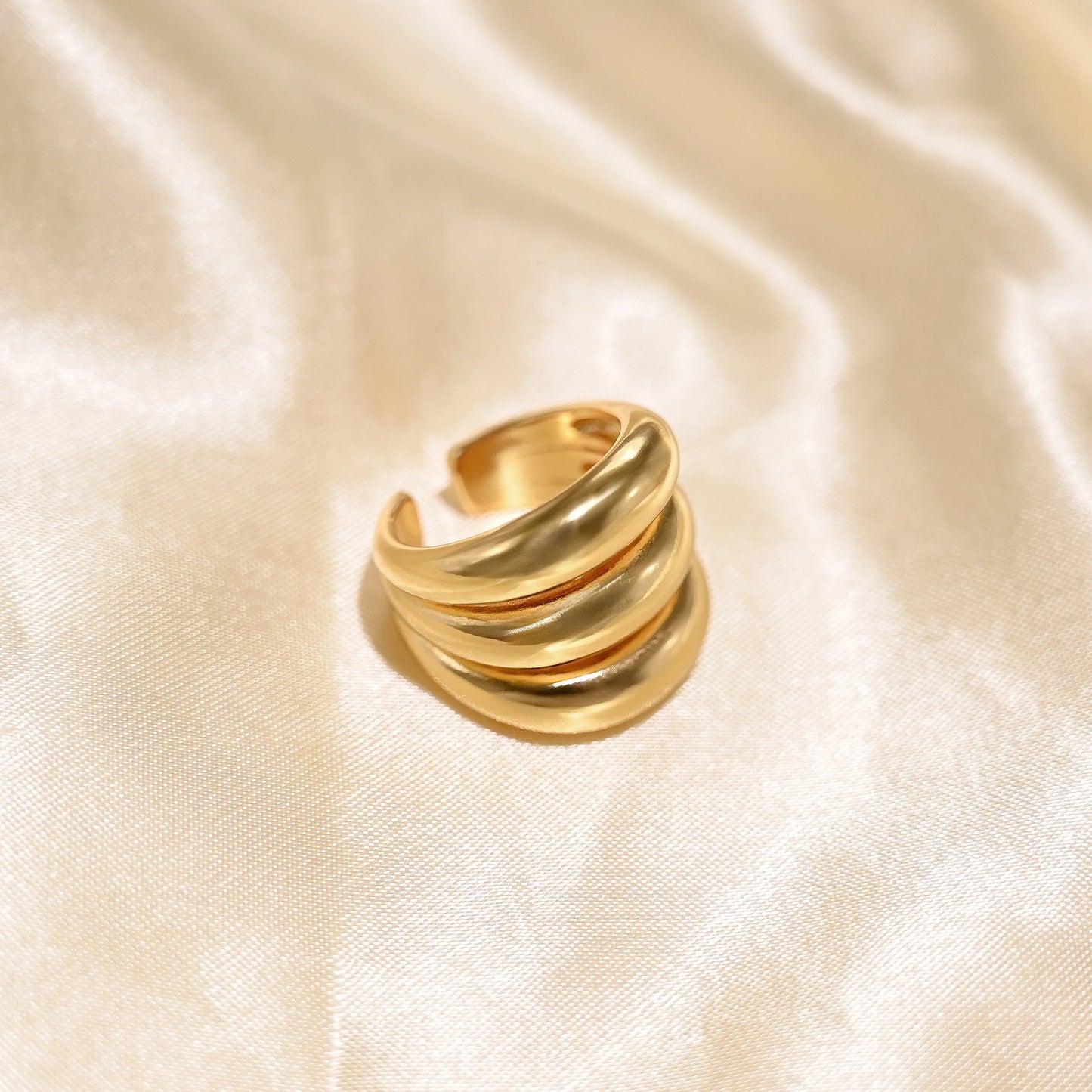 Triad Dome Ring