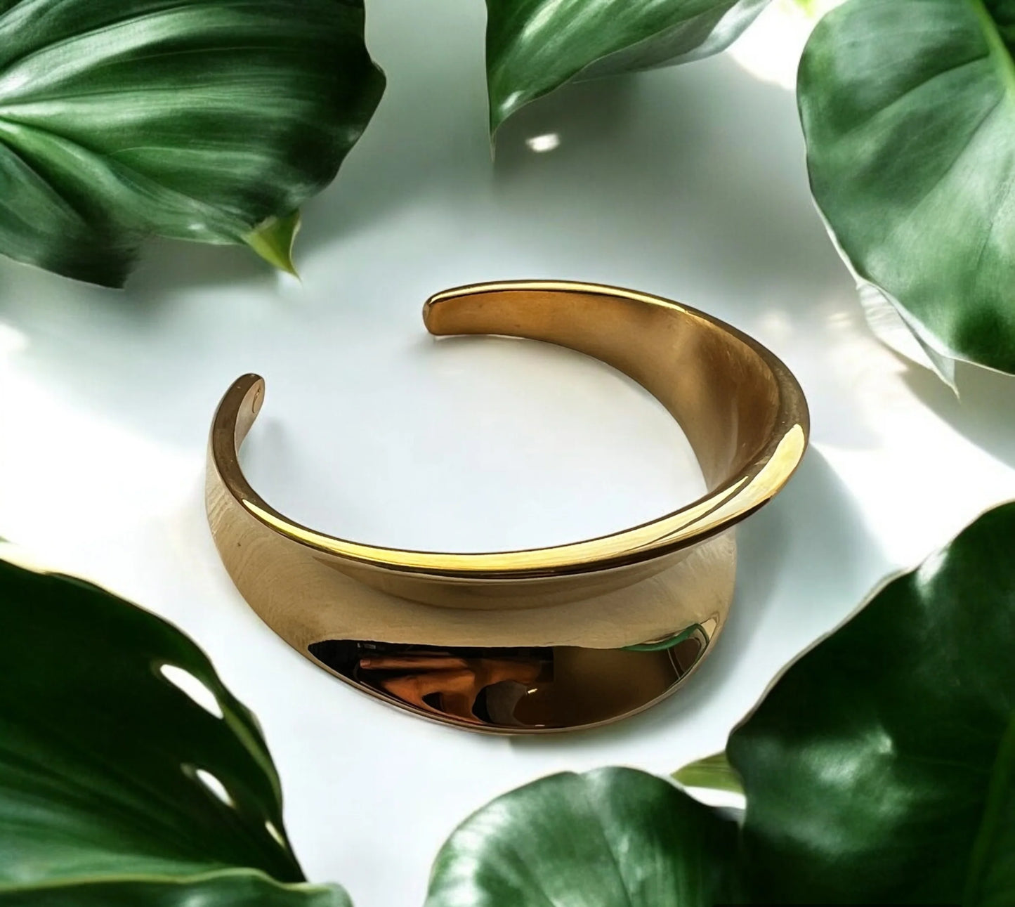 Concave Cuff Bracelet