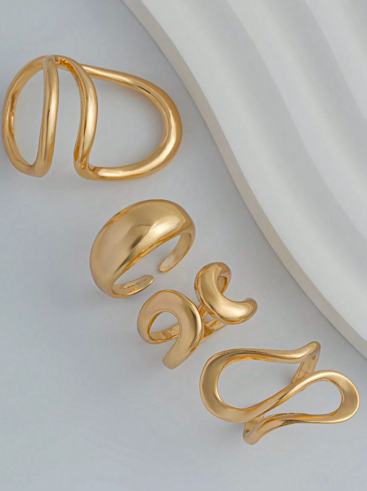 Flamme Ring Set of 4