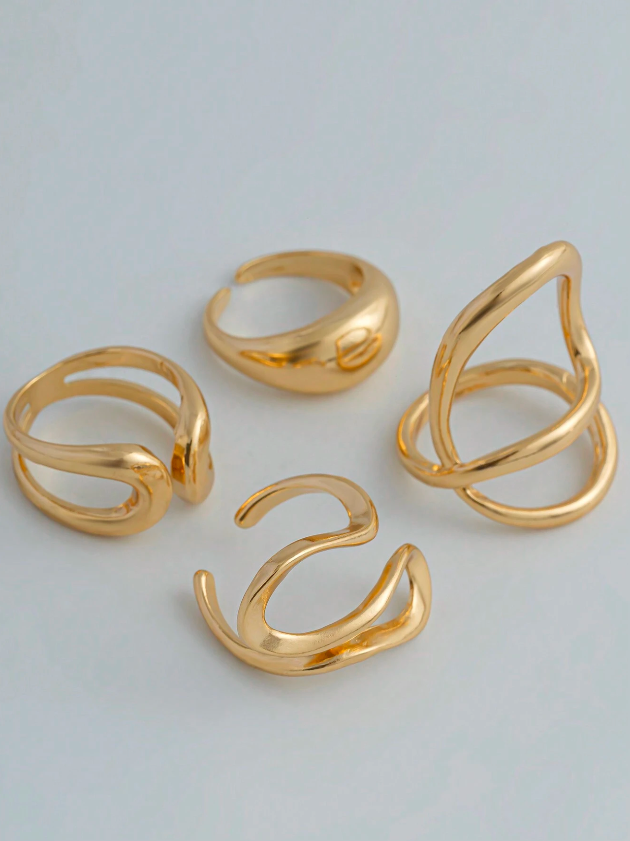 Flamme Ring Set of 4
