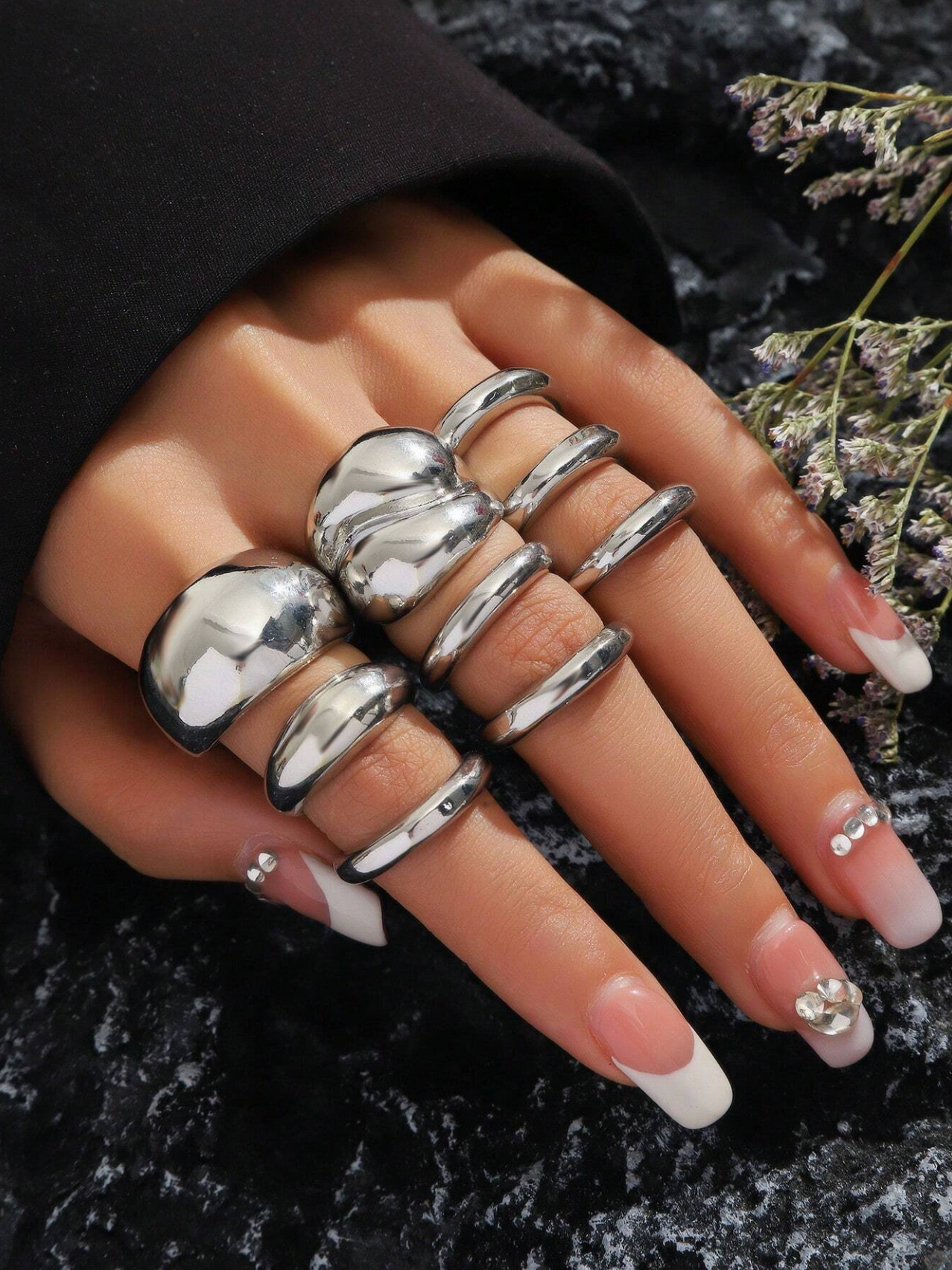 Plata Ring Set of 9