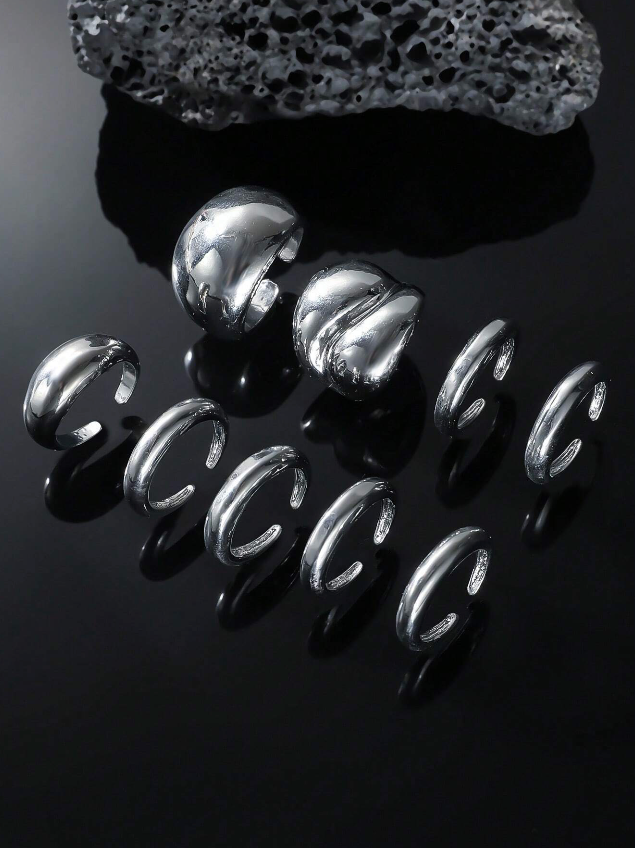 Plata Ring Set of 9
