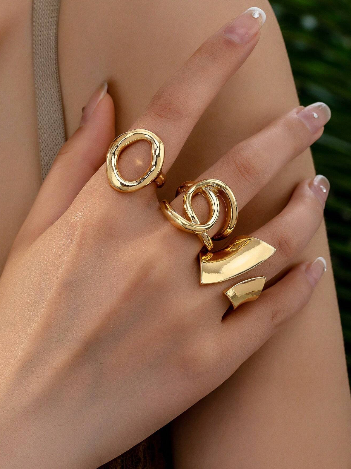 Aura Ring Set of 3