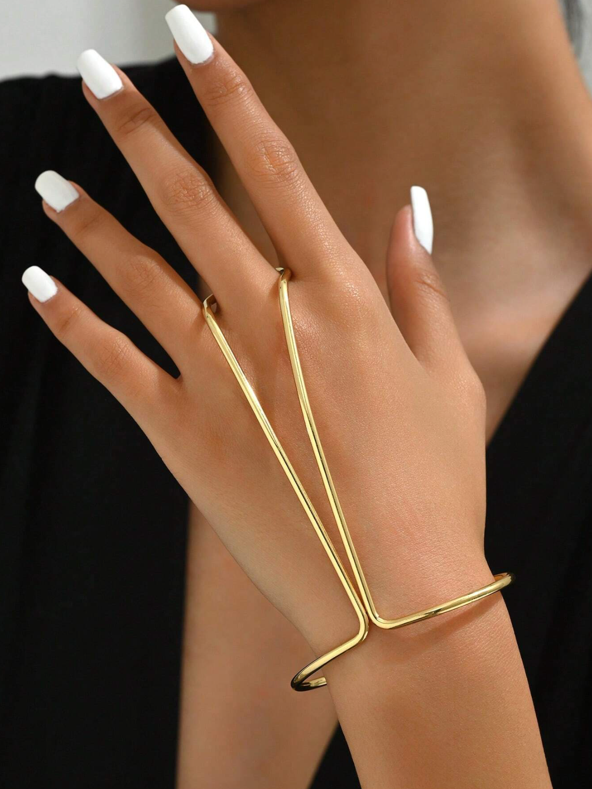 Cadre Finger Cuff Bracelet