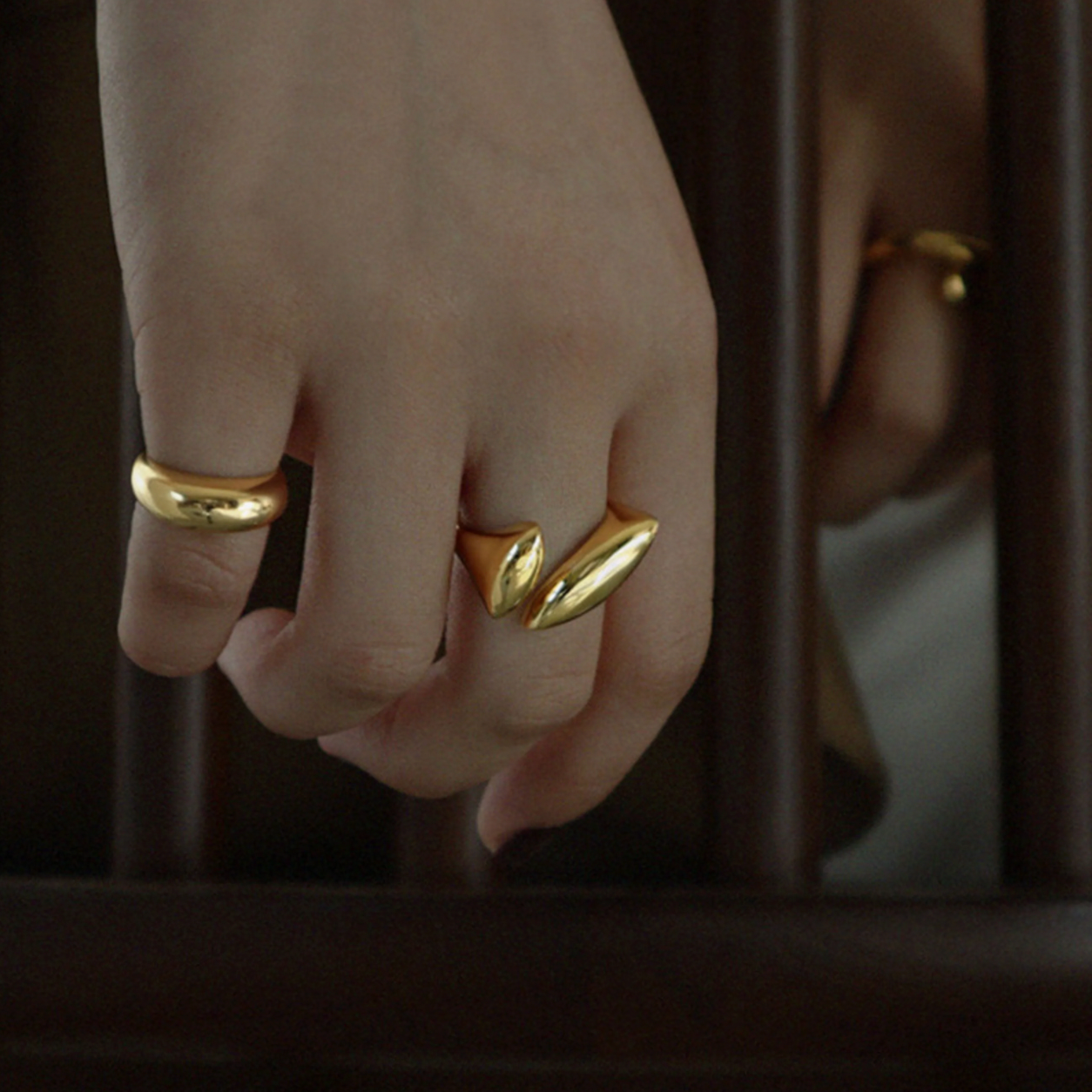 Rosa Petal Ring