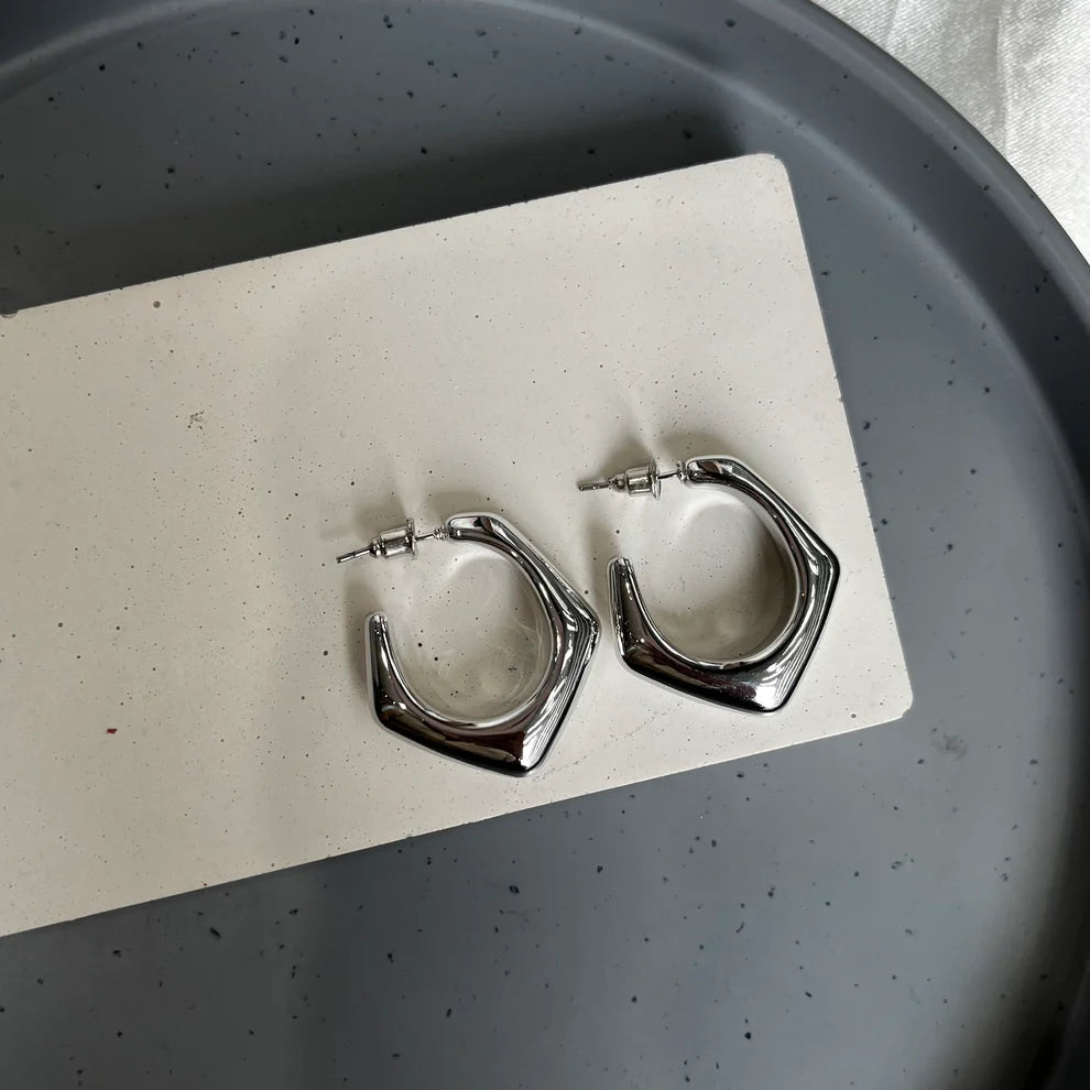 Safa Pentagon Earrings
