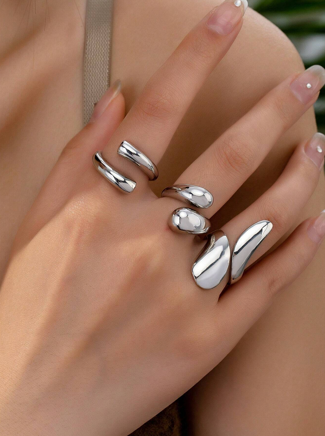 Luna Ring Set of 3