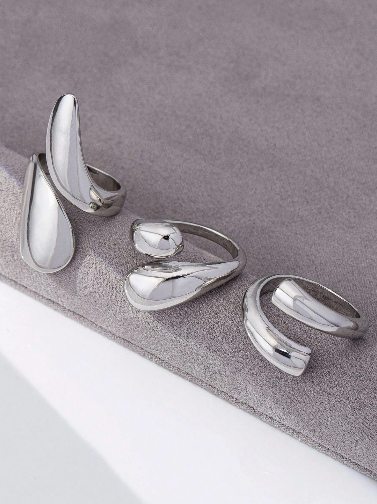 Luna Ring Set of 3