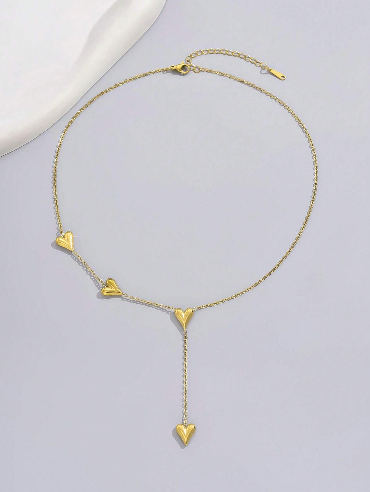 Hearts of Gold Necklace