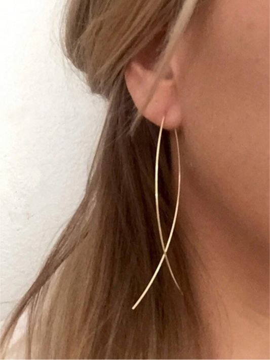 Corde Hoop Earrings