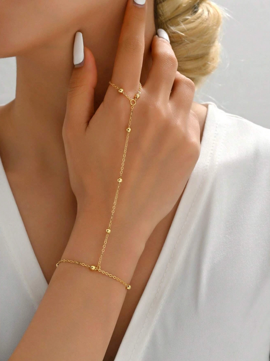 Perla Finger Bracelet