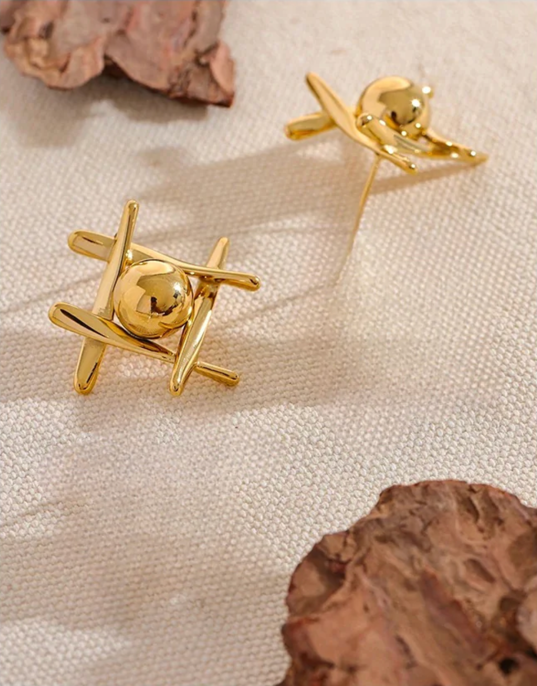 Tic Tac Toe Earrings